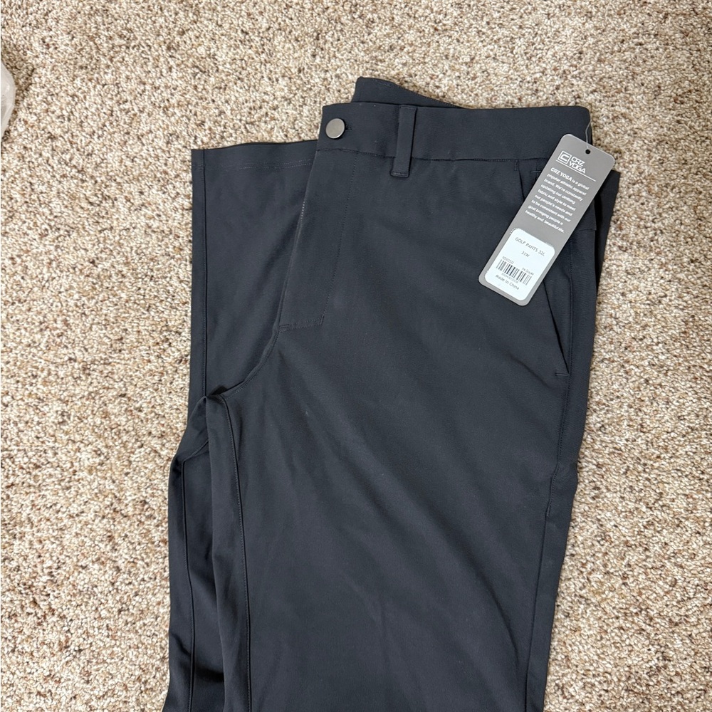 NWT Men's charcoal golf Pants
